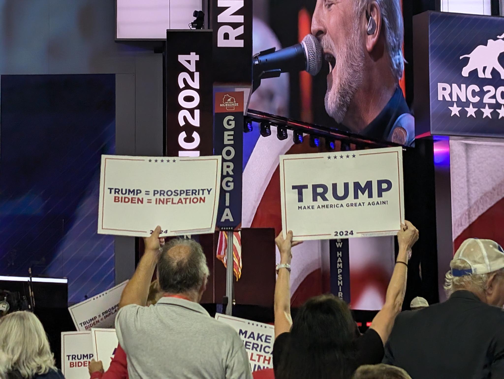 ElectionWatch 2024-The “Unity Roar Of The Lion” Present At The RNC Convention 