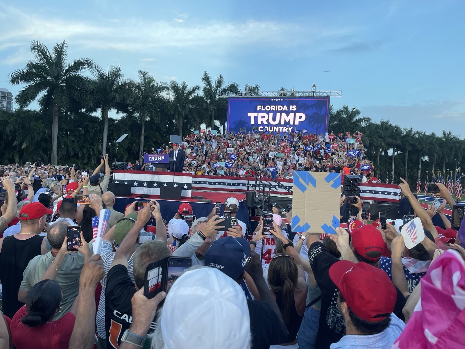 Trump Train Roars Through Doral Again